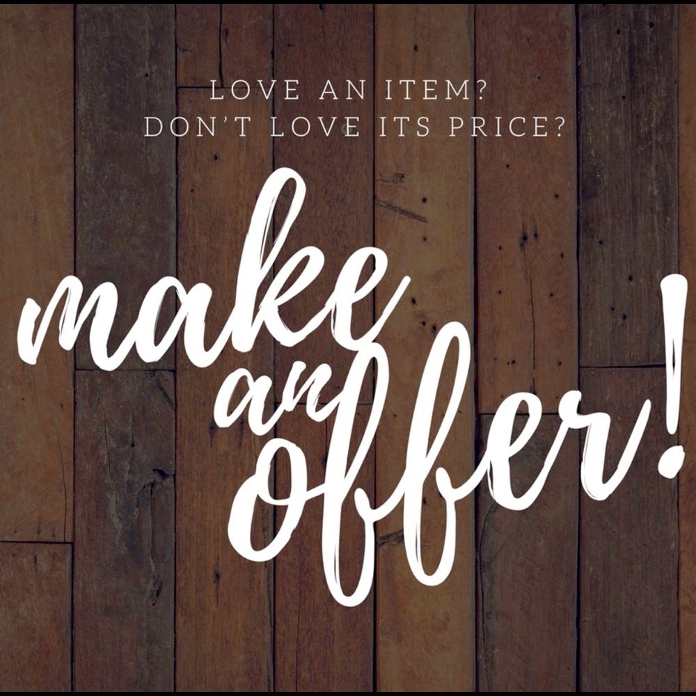 Love an Item…don’t love the price…make an offer